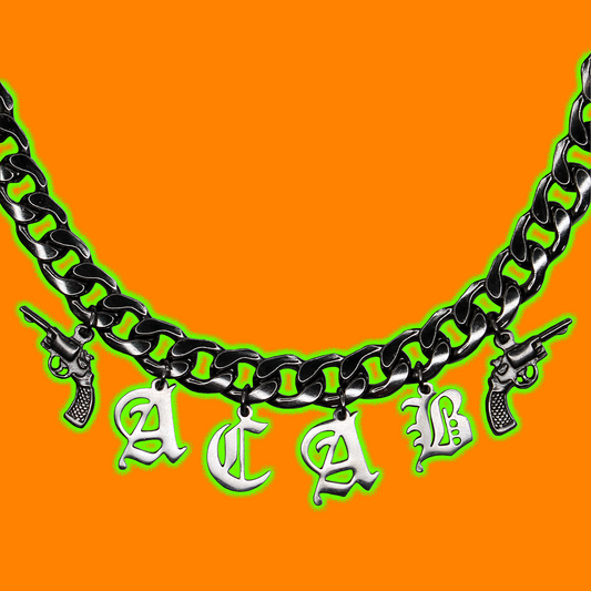 ACAB Gun Necklace